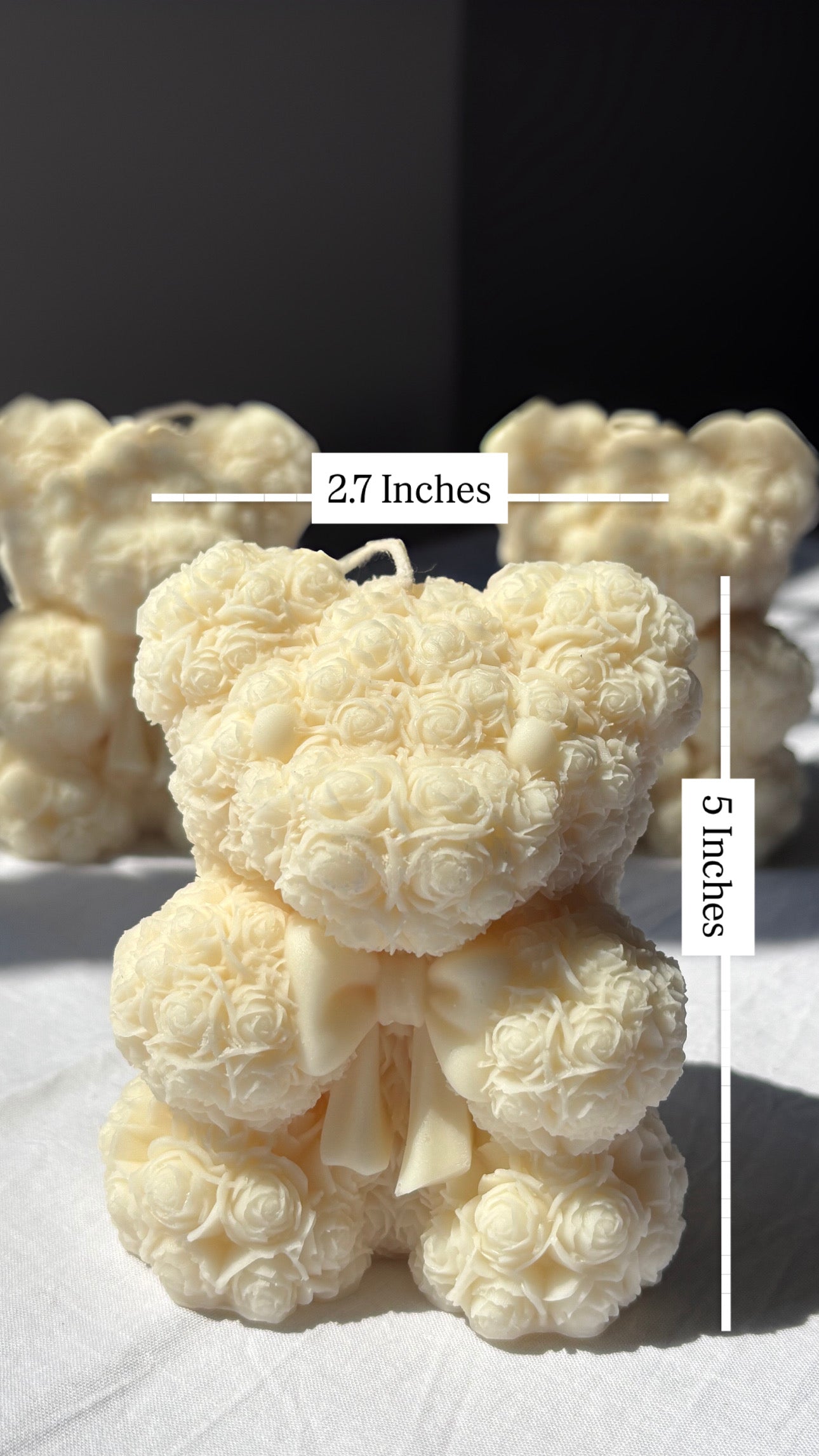 CuddleGlow Teddy Candle