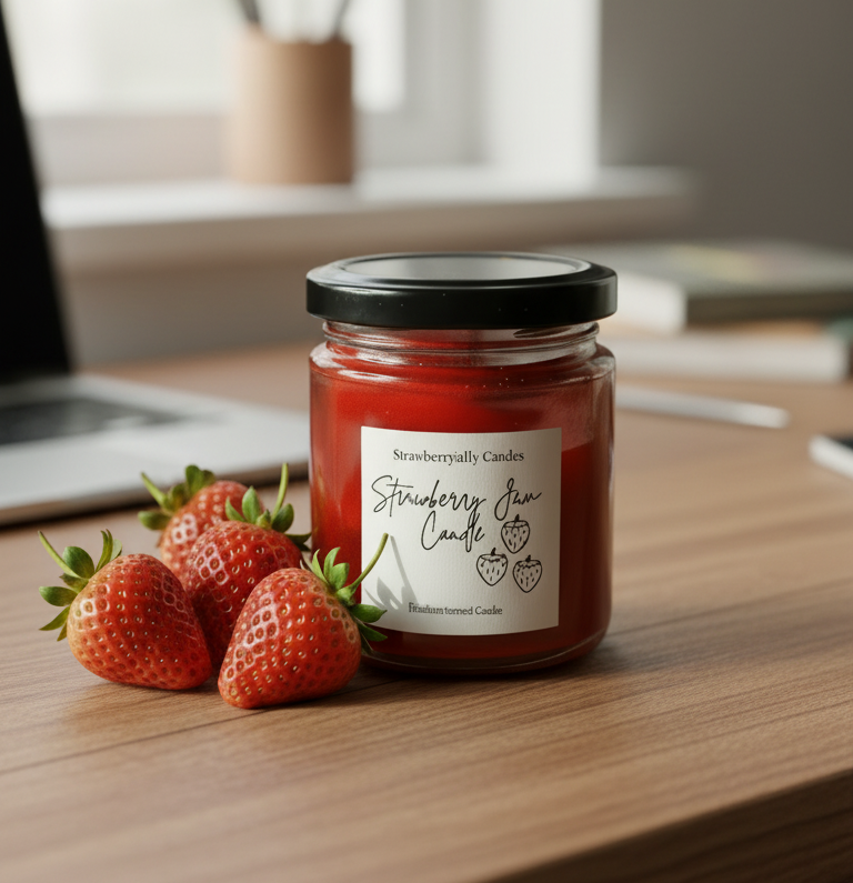 Strawberry Jam Candle