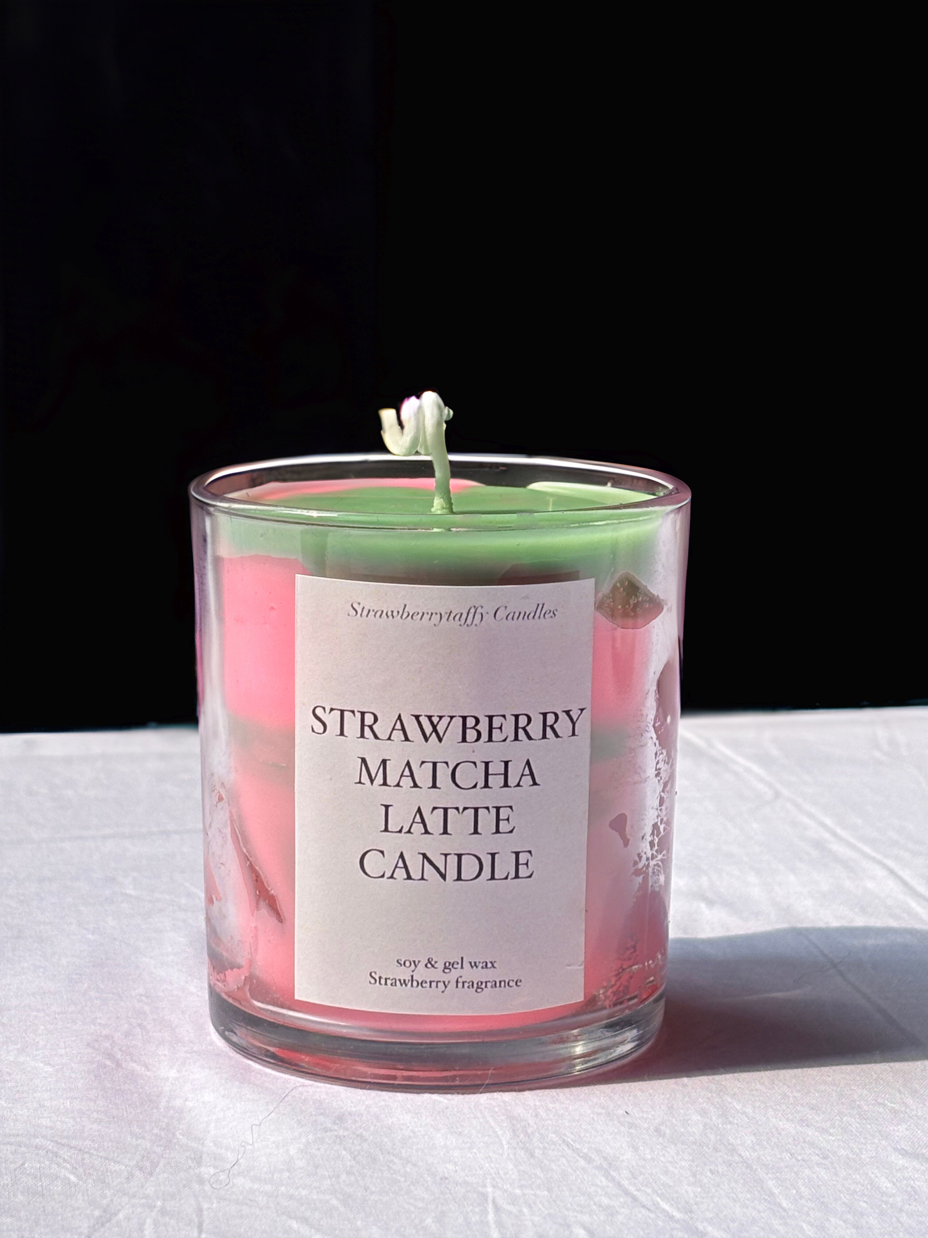 Strawberry Matcha Latte Candle