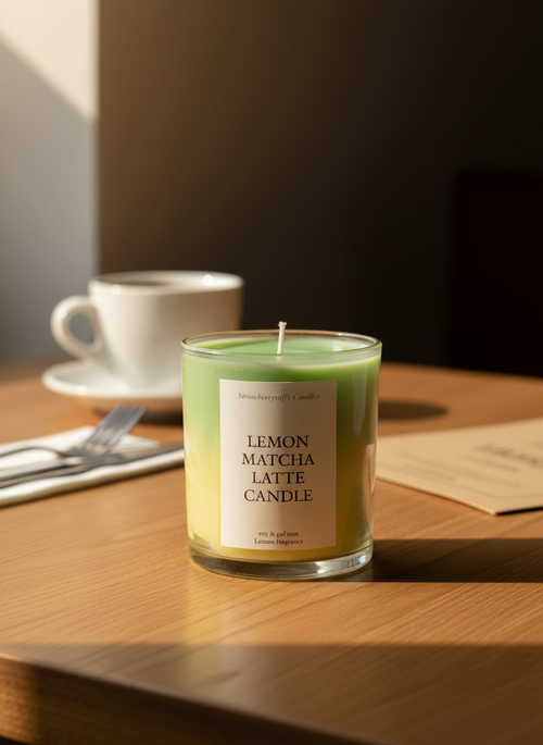 Lemon Matcha Latte Candle