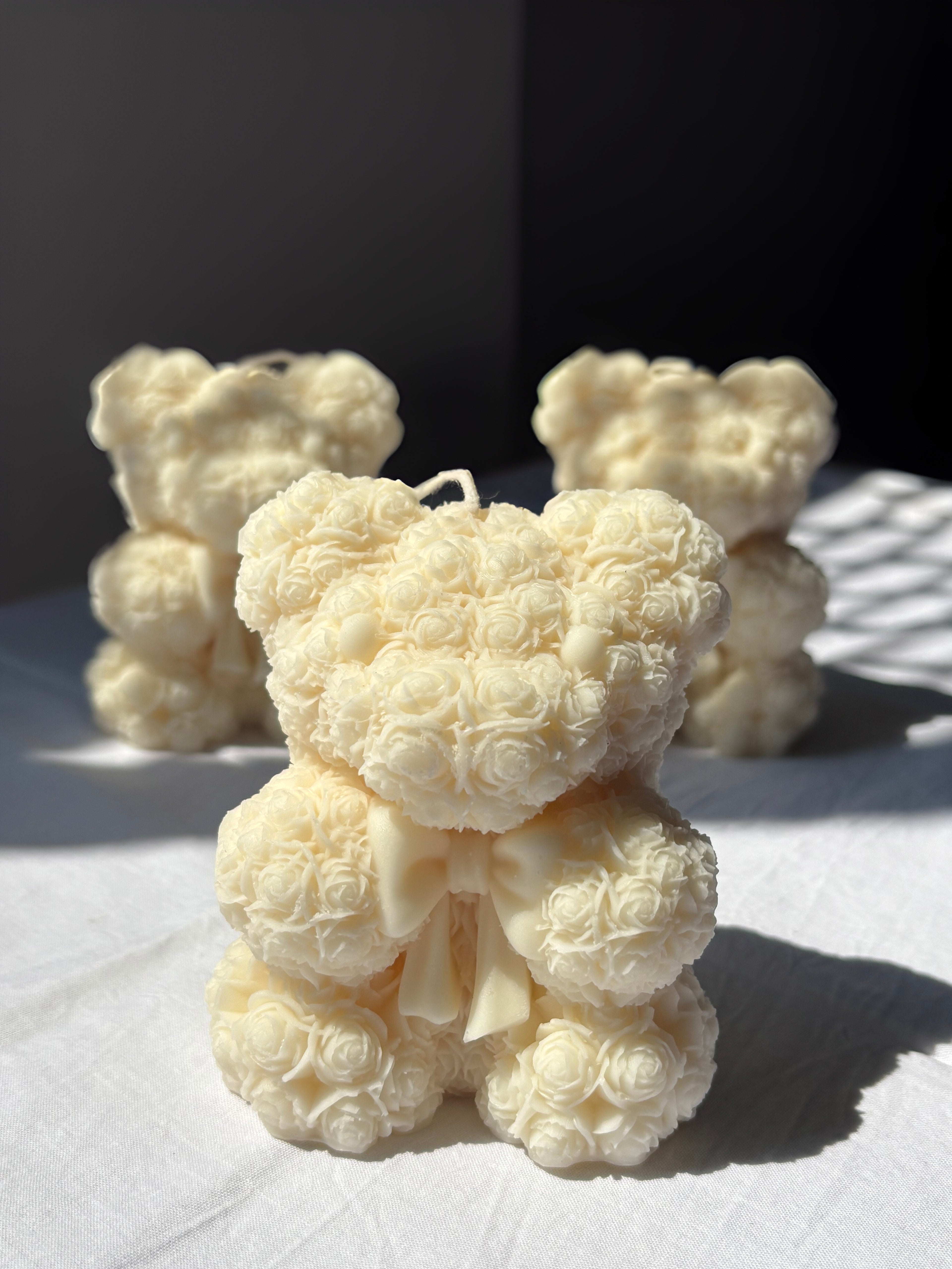 CuddleGlow Teddy Candle