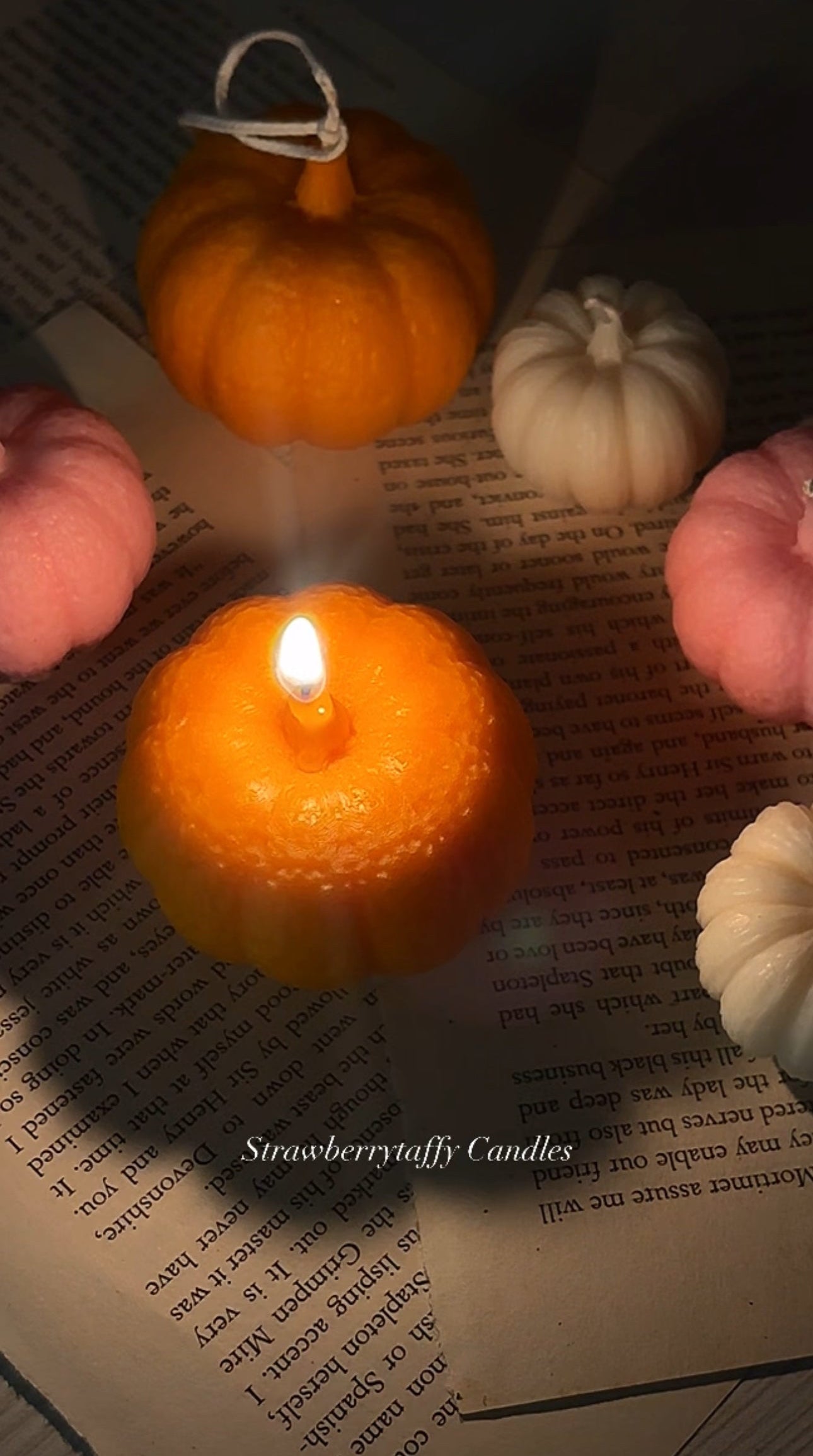 Pumpkin candle (pack of 3)